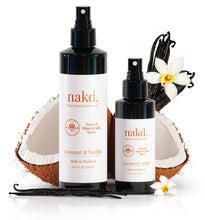 Load image into Gallery viewer, nakd. Thai Crystal Deodorant Spray - Coconut & Vanilla | Vasarii