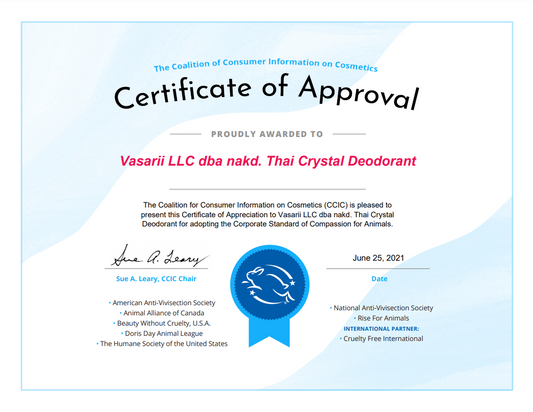 Proud to Announce That We Are Leaping Bunny Certified