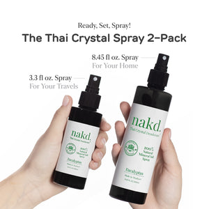 nakd. Thai Crystal Deodorant Spray - Eucalyptus | Vasarii
